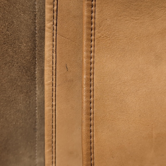 Vintage Coach Convertable Clutch, Taupe/Putty, NYC - Picture 5 of 15